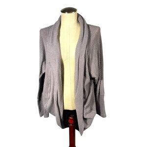 Women's In Loom Waffle Cardigan Size S/M